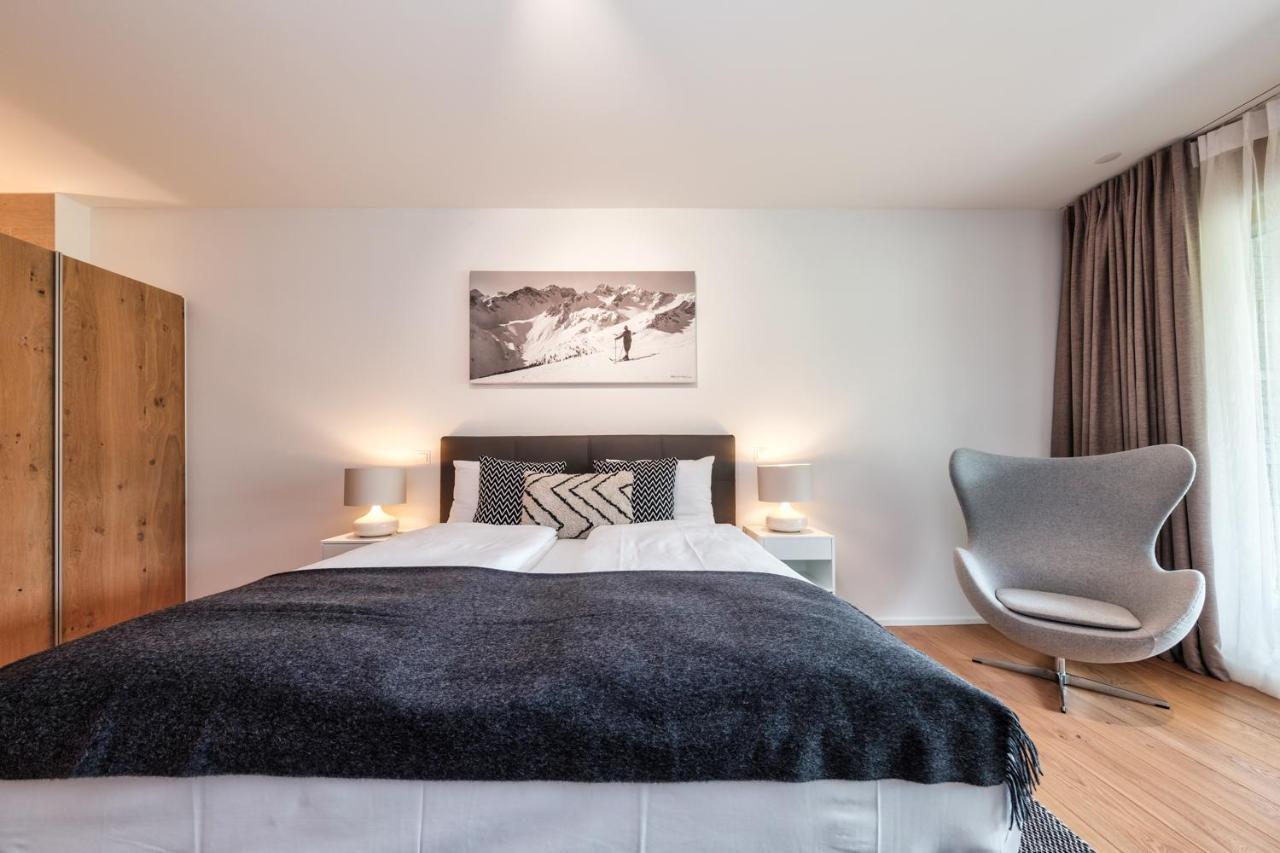 Luxury Panorama Apartment With Alpengold Spa Access 达沃斯 外观 照片