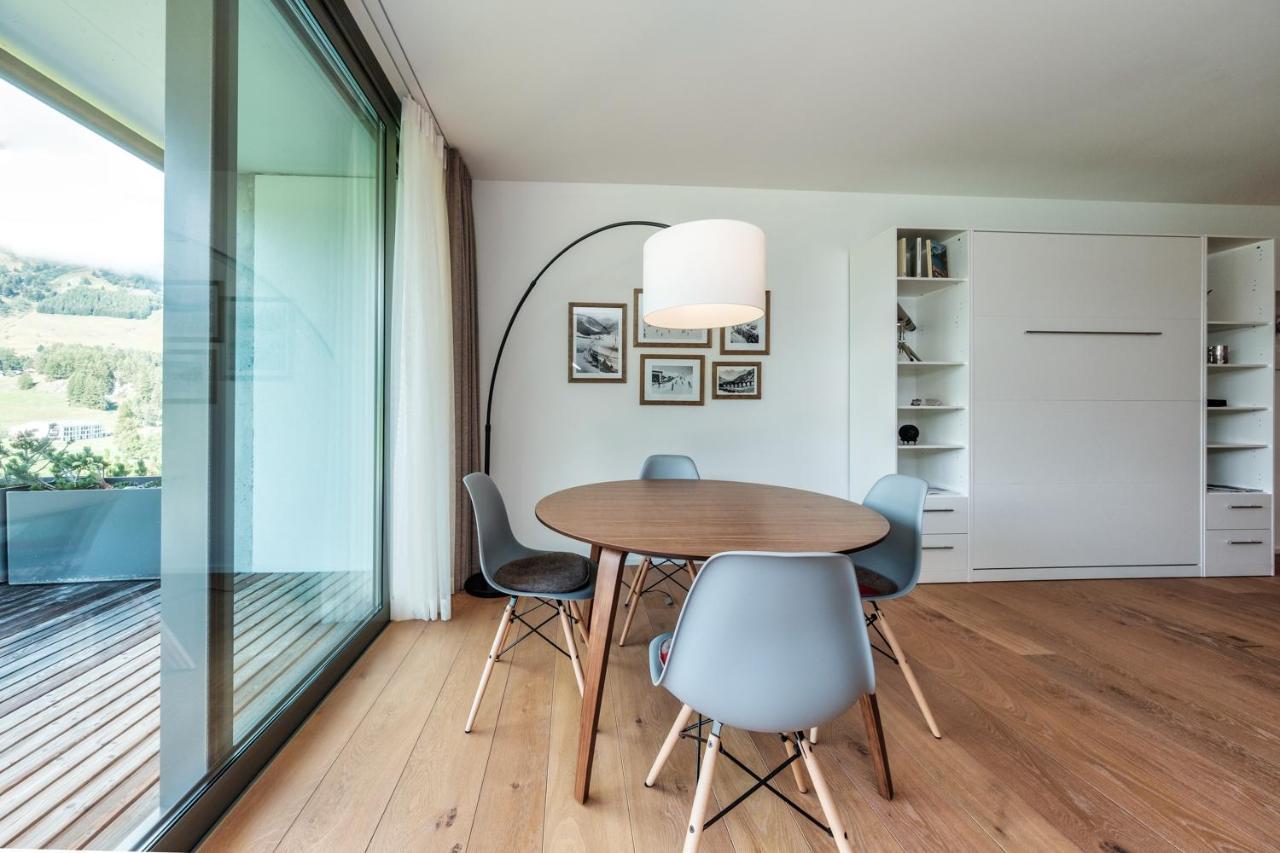 Luxury Panorama Apartment With Alpengold Spa Access 达沃斯 外观 照片