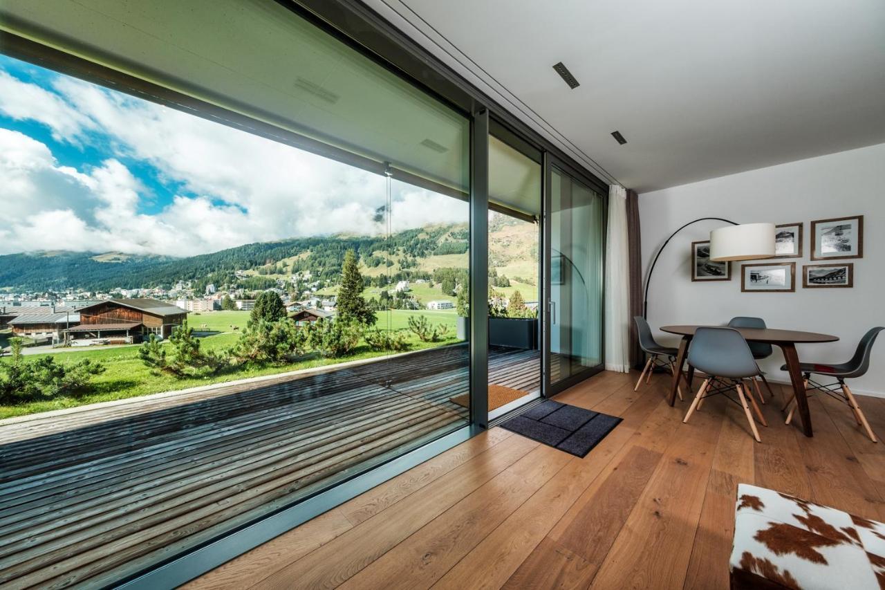 Luxury Panorama Apartment With Alpengold Spa Access 达沃斯 外观 照片