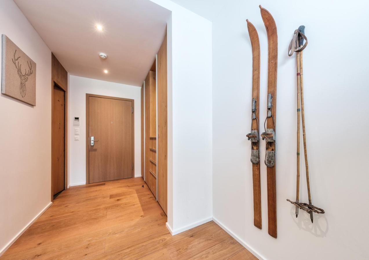 Luxury Panorama Apartment With Alpengold Spa Access 达沃斯 外观 照片