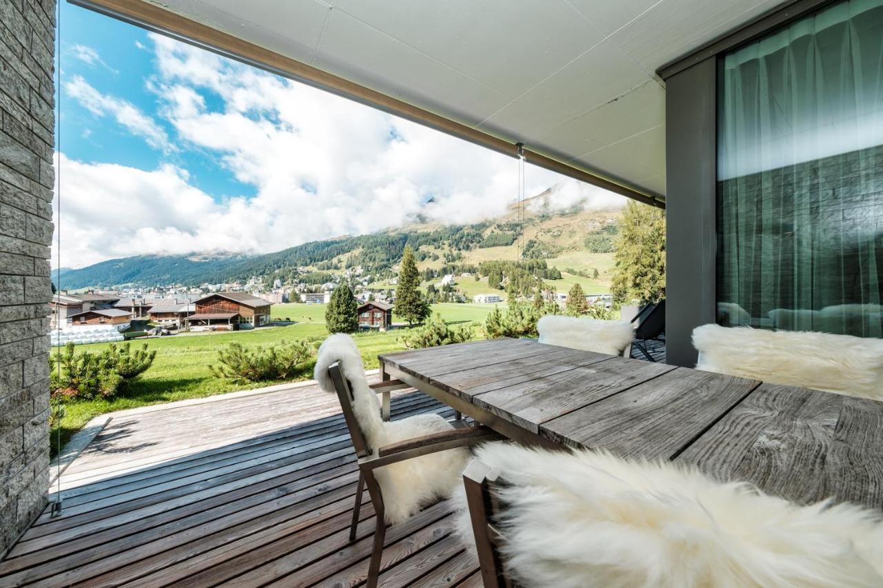 Luxury Panorama Apartment With Alpengold Spa Access 达沃斯 外观 照片