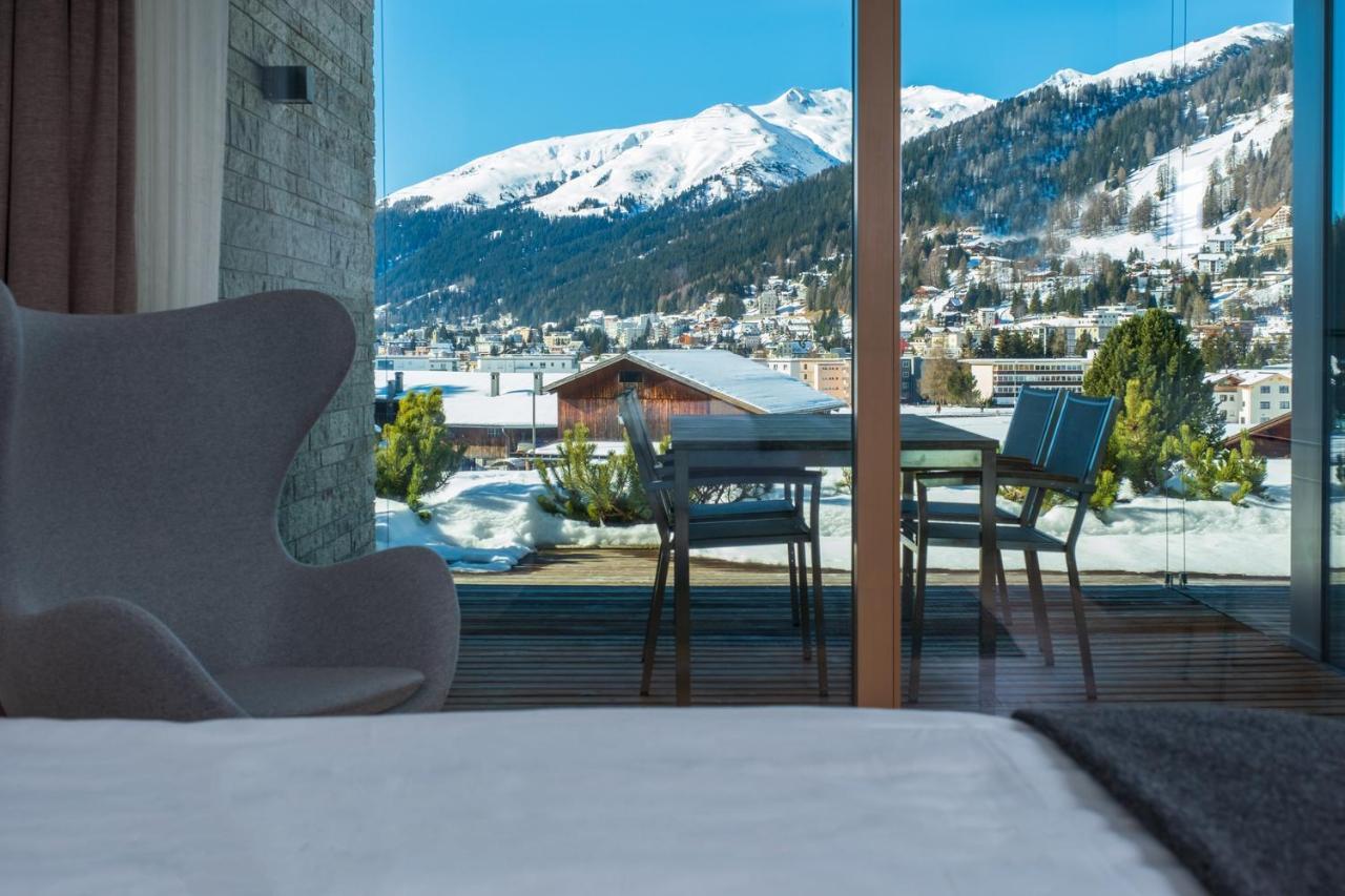 Luxury Panorama Apartment With Alpengold Spa Access 达沃斯 外观 照片